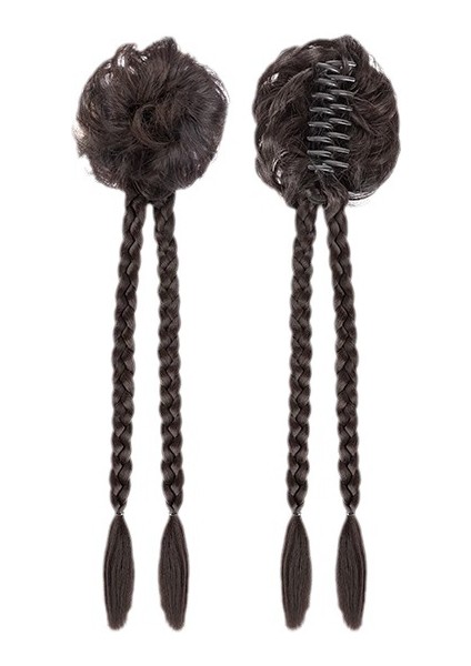 Peruk At Kuyruğu Kadın Örgü Yeni Çin Tarzı Örgülü Saç Hanfu Antik Tarzı Kavrama Saç Çanta Büküm Uzun Örgü Boks Örgü Peruk (Yurt Dışından) indirimleri