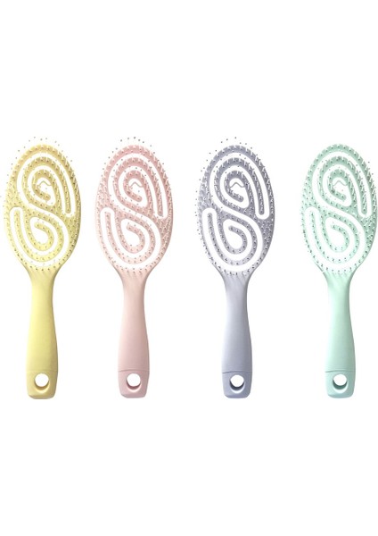 Dolaşık Açıcı Saç Tarak Kafa Derisi Masajı Islak Kıvırcık Saç Fırçası Kadın Salon Kuaförlük Şekillendirici Araçları Berber Aksesuarları (Yurt Dışından) fiyatları