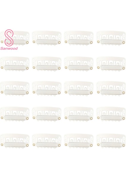 Diş Saç Uzatma Klipsi Çok Fonksiyonlu Saç Uzatma Klipsi Seti 20 32MM Kauçuk Uçlu 7-Diş Kadın Saç Parçaları Peruk Kendin Yap Saç Modelleri (Yurt Dışından) modelleri