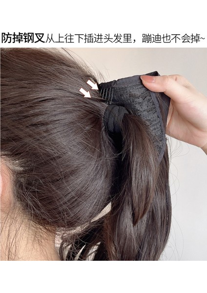 Düşük At Kuyruğu Peruk Kadın Askı Armut Şeklinde Saç Rulo Yapay Saç At Kuyruğu Uzantıları Doğal Uzun Kıvırcık Saç Kravat Saç Peruk Örgü (Yurt Dışından) fiyatları