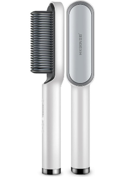 Saç Düzleştirici Profesyonel Elektrikli Fırça Isıtmalı Tarak Düz ve Kıvırcık Şekillendirme Aracı (Yurt Dışından) modelleri