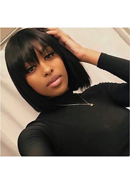 Avrupa ve Amerika Yeni Kadın Peruk Patlama Kısa Kıvırcık Saç Kadın Yüksek Sıcaklık Fiber Sentetik Peruk Stokta (Yurt Dışından) modelleri