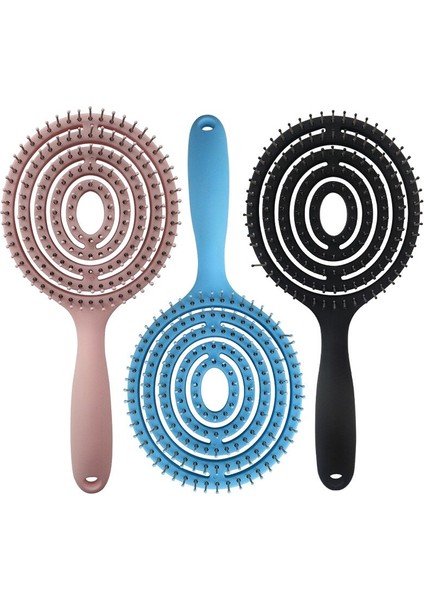 Saç Fırçası Saç Derisi Masaj Tarak Saç Fırçası Kıl Naylon Kadın Islak Kıvırcık Detangle Cepillo Pelo Salon Kuaförlük Şekillendirici Araçları (Yurt Dışından) fiyatları