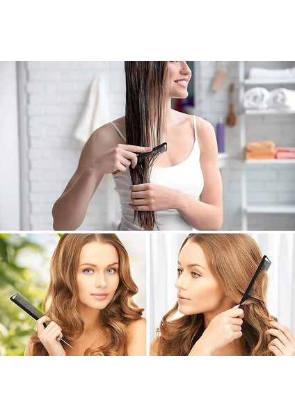 1 Adet Profesyonel Salon Ayırma Tarak Sıçan Kuyruğu Tarak Kuaförlük Şekillendirici Tarak Alay Tarak Ayırma Saç Boyası Fırçası Tarak (Yurt Dışından)