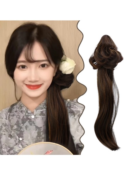 Uzun Dalga At Kuyruğu Klip Sentetik Postiş At Kuyruğu Masalı At Kuyruğu Saç Uzantıları (Yurt Dışından) modelleri