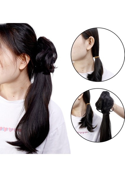 Uzun Dalga At Kuyruğu Klip Sentetik Postiş At Kuyruğu Masalı At Kuyruğu Saç Uzantıları (Yurt Dışından) indirimleri