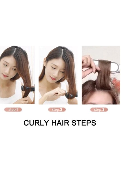 Saç Düzleştirici 909B Profesyonel Elektrikli Fırça Isıtmalı Tarak Düz ve Kıvırcık Şekillendirme Aracı (Yurt Dışından) modelleri