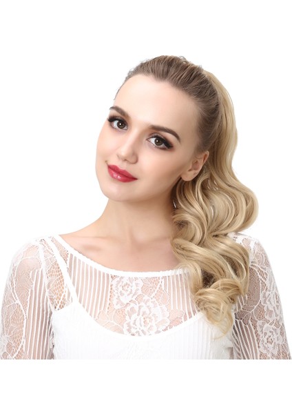 Kadınlar Için Peruk 50 cm Dantel-Up At Kuyruğu Dikişsiz Uzun Kıvırcık Peruk At Kuyruğu 17 Renk Isteğe Bağlı Peruk At Kuyruğu (Yurt Dışından) fırsatları