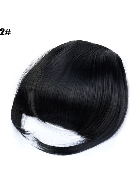 Kısa Düz Ön Saç Düzgün Patlama Klipsli Saç Patlama Uzatma Postiş Sentetik Doğal Patlama Saç Parçası (Yurt Dışından) fiyatları