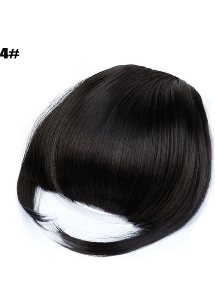 Kısa Düz Ön Saç Düzgün Patlama Klipsli Saç Patlama Uzatma Postiş Sentetik Doğal Patlama Saç Parçası (Yurt Dışından) modelleri