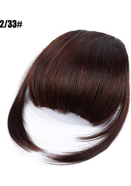 Kısa Düz Ön Saç Düzgün Patlama Klipsli Saç Patlama Uzatma Postiş Sentetik Doğal Patlama Saç Parçası (Yurt Dışından) fırsatları