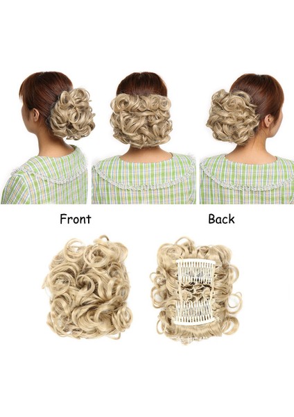 2023 Peruk Dış Ticaret Avrupa ve Amerikalı Bayanlar Kıvırcık Saç Topuz At Kuyruğu Saç Tomurcukları Saç Tarak Saç Çantası Çok Renkli Opsiyonel (Yurt Dışından) modelleri