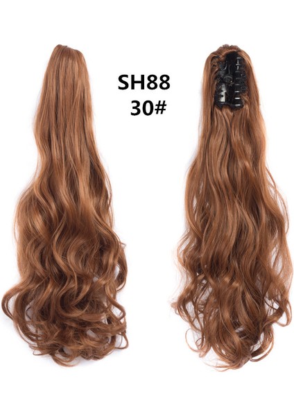 Avrupa ve Amerikan Tarzı Peruk Uzun Kavrama Büyük Dalga Rulo Kimyasal Fiber Peruk At Kuyruğu Örgü Çok Renkli Fabrika (Yurt Dışından) modelleri