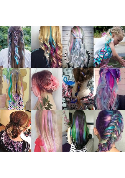 Yeni Avrupa ve Amerikan Tarzı Peruk Kadın Renkli Saç Uzatma Tek Parça Tek Klip Dikişsiz Degrade Renk Peruk Stokta Set (Yurt Dışından) fiyatları