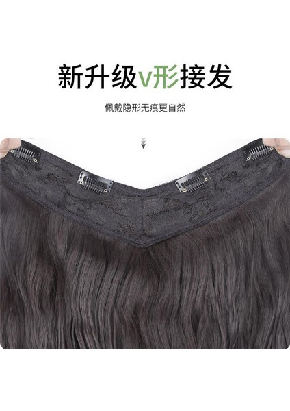 Peruk Kadın Uzun Saç Tek Parça Dikişsiz Degrade Uzun Kıvırcık Saç Kadın Boyalı Yaz Büyük Dalga Saç Artış Hacmi Kabarık Peruk Seti (Yurt Dışından) indirimleri