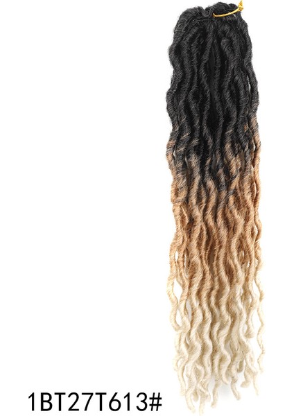Kadın Dreadlocks Saç Uzatma Dreadlocks Tığ Saç Uzatma 18 Inç Çingene Tığ Saç Uzatma Kimyasal Fiber Peruk (Yurt Dışından) indirimleri
