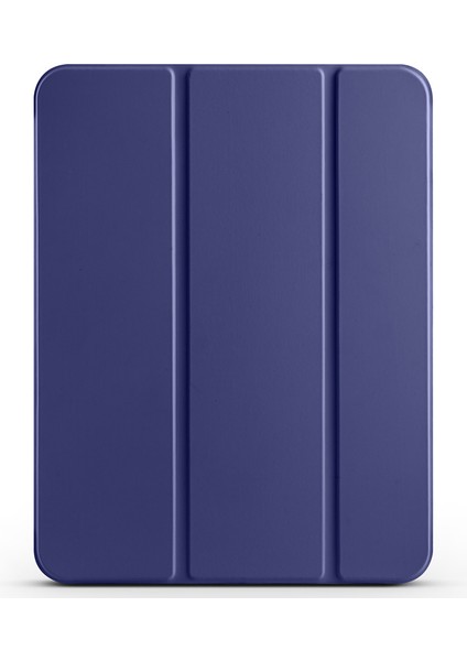 Apple iPad Air 10.9 2022 (10.nesil) Smart Cover Kalem Bölmeli Yeni Nesil Standlı 1-1 Kılıf