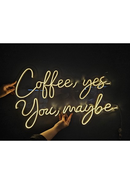 Cizgineon Coffee Yes You Maybe