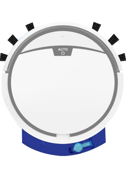 Robotlu Süpürge Akıllı App Uzaktan Kumanda Kablosuz Temizleme, Beyaz (Yurt Dışından)