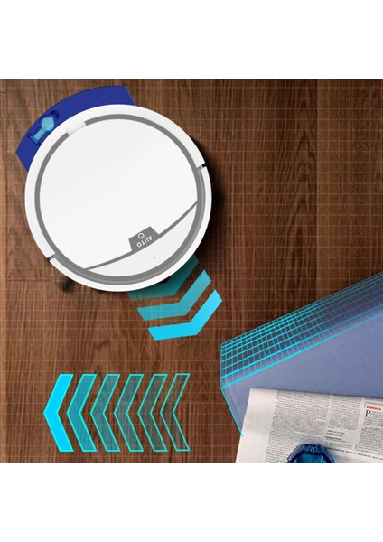 Robotlu Süpürge Akıllı App Uzaktan Kumanda Kablosuz Temizleme, Beyaz (Yurt Dışından) fırsatları