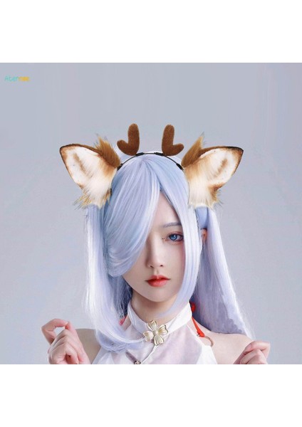 Geyik Şekli Kafa Bandı Cosplay Dekor Yumuşak El Sanatları Hafif Kostüm Şapkalar Başlığı Başlık Doğum Günü Partisi Için Sevimli Saç Çember, Kahverengi (Yurt Dışından) fiyatları