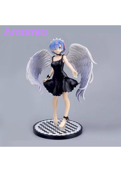 Amamia Anime Figürü Angel Wings Zero'dan Farklı Bir Dünyada Hayat Anime Figürü (Yurt Dışından)