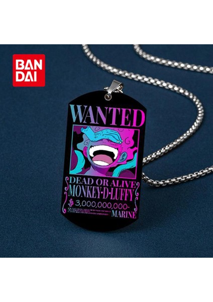 Tek Parça Güneş Tanrısı Nika Luffy Kolye Bounty Aranıyor Posterler Kolye Anime Aksiyon Figürleri Kawaii Kolye Çocuk Kadın Erkek Oyuncakları Hediye (Yurt Dışından)