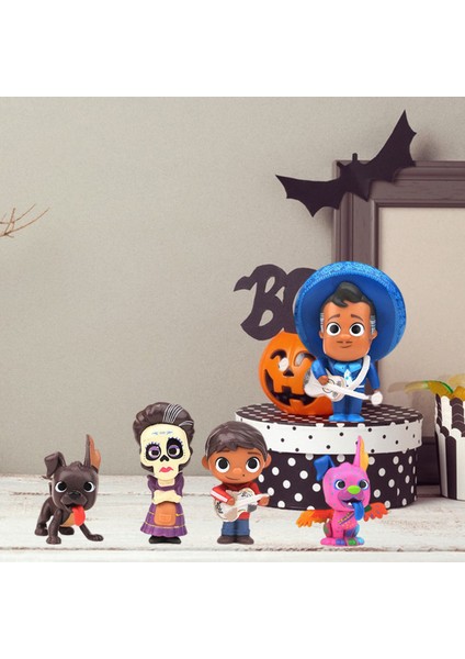 Miguel Heykelcik Canlı Renk Co-Co Aksiyon Figürü Cadılar Bayramı Dekorasyonu (Yurt Dışından) fırsatları