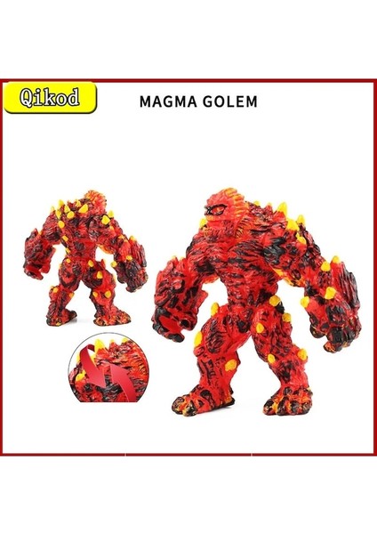 Kartal At Canavar-Magma Kukla El Yapımı Simülasyon Katı Batı Savaş Warcraft Oyuncak Sihirli Mitoloji Modeli Kum Masa Masaüstü Dekorasyon (Yurt Dışından)