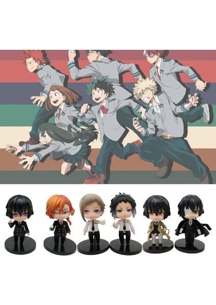 Her Şeye Gücü Yeten Figürler Pvc Bakugou Katsuki Miiya Izuku Aksiyon Figürü Oyuncak (Yurt Dışından)