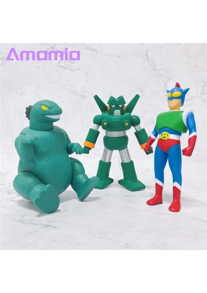 Amamia Anime Figürü Canlı Crayon Shin-Chan Canavarlar Kondam Robot Akushon Kamen Şekil Oyuncak (Yurt Dışından) indirimleri