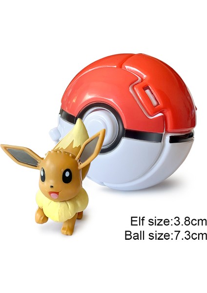 Yenı Pvc Pokeball Sevimli Pokemon Rakamlar Oyuncaklar Çocuklar Için Pikachu Hediye Japonya Anime Figürleri Çevirme Pokemon Topu Pokemon Rakamlar (Yurt Dışından) indirimleri