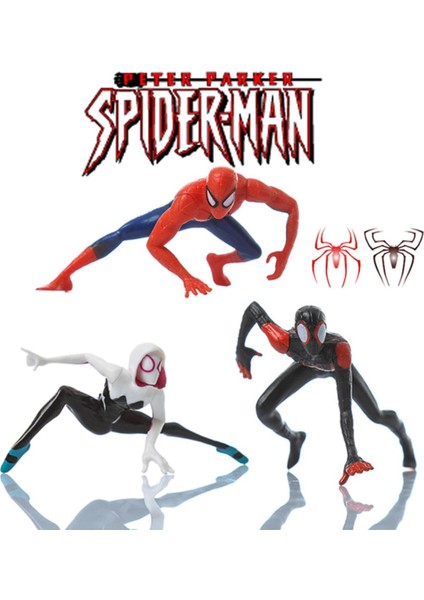 Disney Marvel Legends Avengers Örümcek Adam Örümcek Gwen Aksiyon Figürü 6 cm Animasyon Film Modeli Koleksiyonu Oyuncaklar Çocuklar Için Figma (Yurt Dışından)