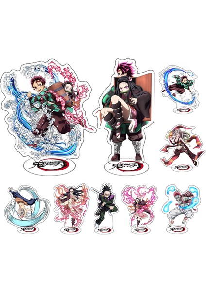 Anime Iblis Avcısı Kimetsu Hiçbir Yaiba Akrilik Standı Hayalet Bıçağı Kamado Tanjirou Aksiyon Figürü Masaüstü Modeli Plaka Imza (Yurt Dışından)