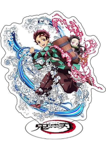 Anime Iblis Avcısı Kimetsu Hiçbir Yaiba Akrilik Standı Hayalet Bıçağı Kamado Tanjirou Aksiyon Figürü Masaüstü Modeli Plaka Imza (Yurt Dışından) fırsatları
