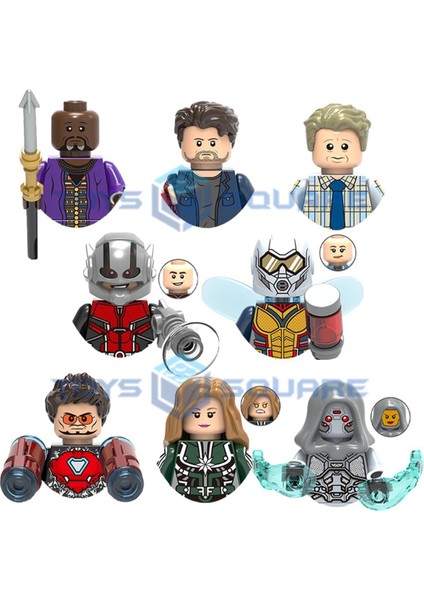 Kaptan Zuri Baron Zemo Erik Selvig Hayalet Demir Wasp Adam Modeli Yapı Taşları Moc Tuğla Seti Hediyeler Oyuncaklar Çocuklar Için (Yurt Dışından)