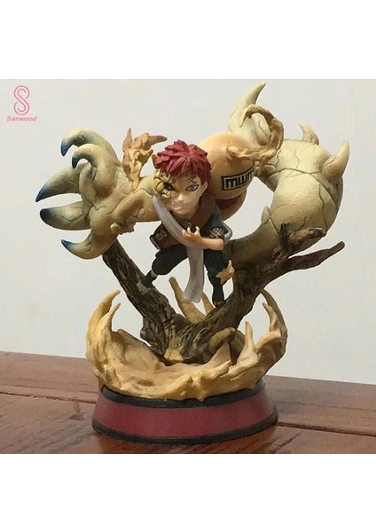 10 cm Naruto Serisi Süs Koleksiyonu Doğum Günü Hediyesi Tatil Hediyesi, Gaara Şekil (Yurt Dışından) fiyatları
