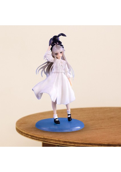 Anime Figürü Pvc Beyaz Elbise Kasugano Sora Anime Figürü Süsleme (Yurt Dışından) fırsatları