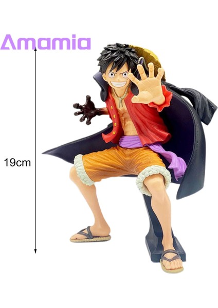 Amamia Tek Parça Şekil Pvc Tek Parça Luffy Şekil Anime Aksiyon Figürü Süsleme (Yurt Dışından) modelleri