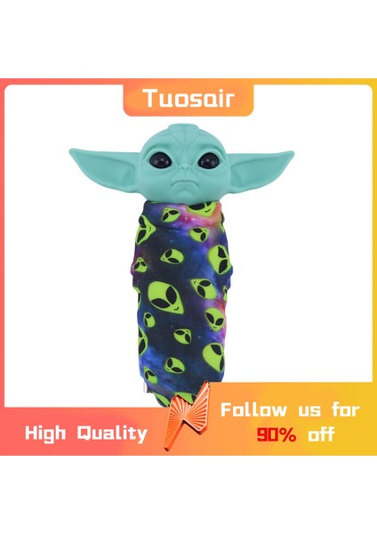 Mandalorian Figürü Heykelcik Yıldız Savaşı Mandalorian Uzaylı Figürü Silikon Boru (Yurt Dışından) modelleri