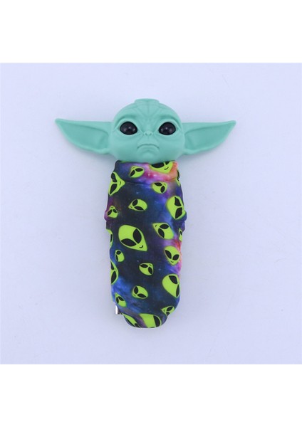 Mandalorian Figürü Heykelcik Yıldız Savaşı Mandalorian Uzaylı Figürü Silikon Boru (Yurt Dışından) fırsatları