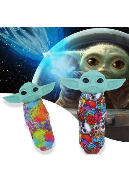 Mandalorian Figürü Heykelcik Yıldız Savaşı Mandalorian Uzaylı Figürü Silikon Boru (Yurt Dışından) indirimleri