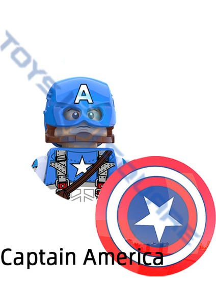 Kaptan Amerika Modeli Yapı Taşları Moc Tuğla Seti Çocuklar Için Hediyeler Oyuncaklar (Yurt Dışından) fiyatları