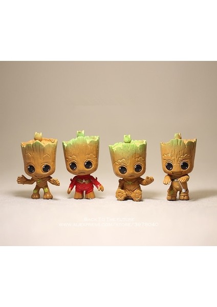 Disney Avengers 3 Groot 4 Adet/takım 5 cm Aksiyon Figürü Anime Mini Dekorasyon Pvc Koleksiyonu Heykelcik Oyuncak Modeli Çocuklar Için (Yurt Dışından) fiyatları