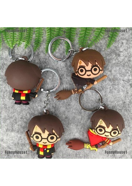 Fhph Korusun 3D Harri Potter Pvc Anahtarlık Oyuncak Aksiyon Figürü Oyuncakları Hediye Glory Glory Varyasyon: A (Yurt Dışından) modelleri