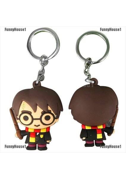 Fhph Korusun 3D Harri Potter Pvc Anahtarlık Oyuncak Aksiyon Figürü Oyuncakları Hediye Glory Glory Varyasyon: A (Yurt Dışından) fırsatları