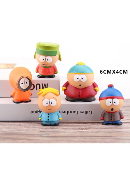 5 Adet/takım Kawaii Güney Bir Park Anime Figürü Pvc Oyuncaklar Sevimli Kyle Stan Mars Eric Cartman Kenny Mccormick Şekil Bebek Çocuk Oyuncakları (Yurt Dışından) fiyatları
