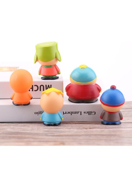 5 Adet/takım Kawaii Güney Bir Park Anime Figürü Pvc Oyuncaklar Sevimli Kyle Stan Mars Eric Cartman Kenny Mccormick Şekil Bebek Çocuk Oyuncakları (Yurt Dışından) modelleri