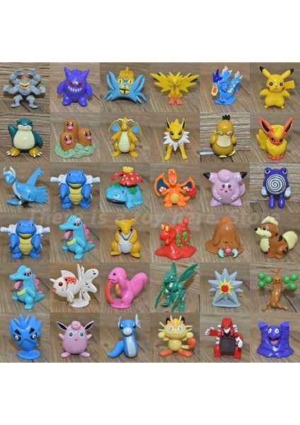 200 Stil Rastgele 1-24 Adet Satın Alma 2-4 cm Pokemon Pikachu Mewtwo Charizard Şekil Eylem Oyuncaklar Boys Çocuklar Için Hediye (Yurt Dışından)