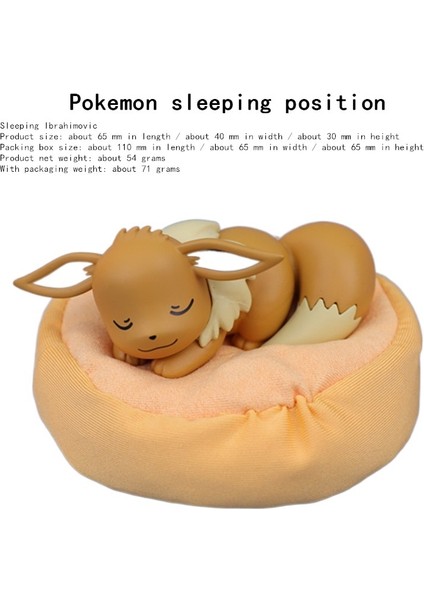 6 Stilleri Pokemon Pikachu Bulbasaur Figürleri Oyuncaklar Uyku Yıldızlı Rüya Serisi Aksiyon Figürü Karikatür Doğum Günü Hediyesi (Yurt Dışından) fırsatları